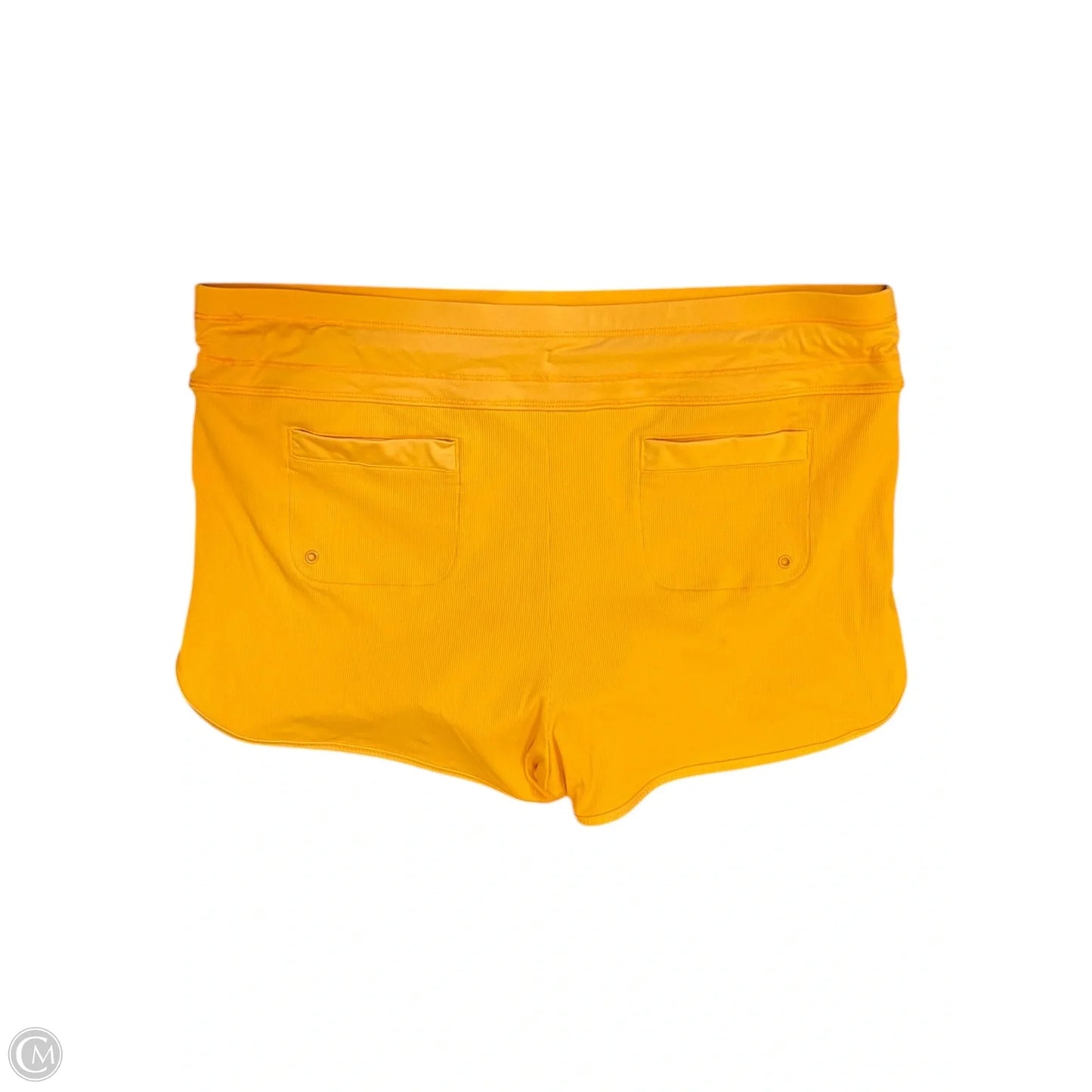 Athletic Shorts By Athleta In Orange, Size: M