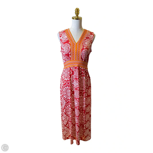 Dress Casual Maxi By Linea By Louis Dellolio In Multi-colored, Size: Xs
