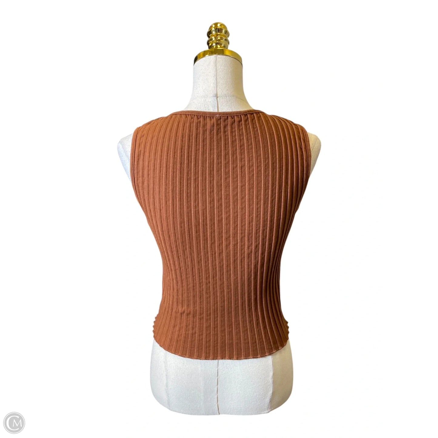 Top Sleeveless By Free People In Brown, Size: S