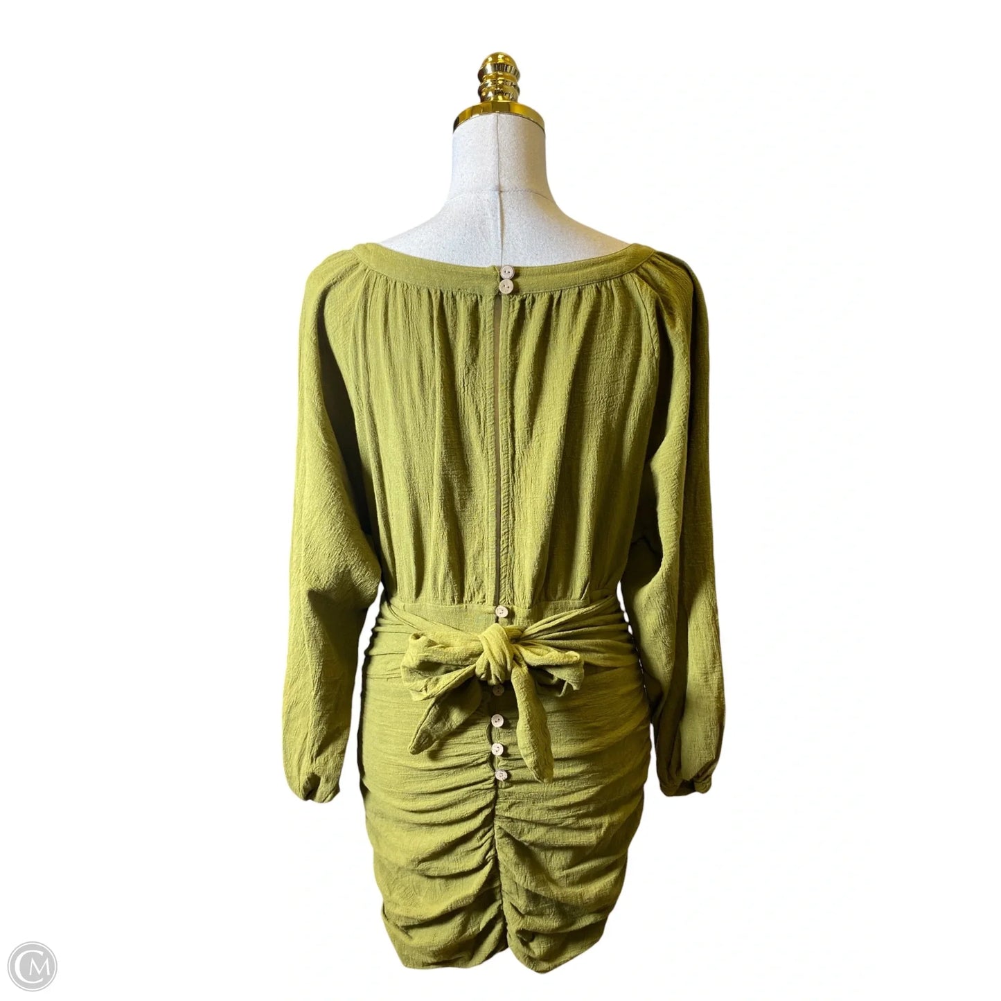 Dress Casual Midi By Free People In Green, Size: S