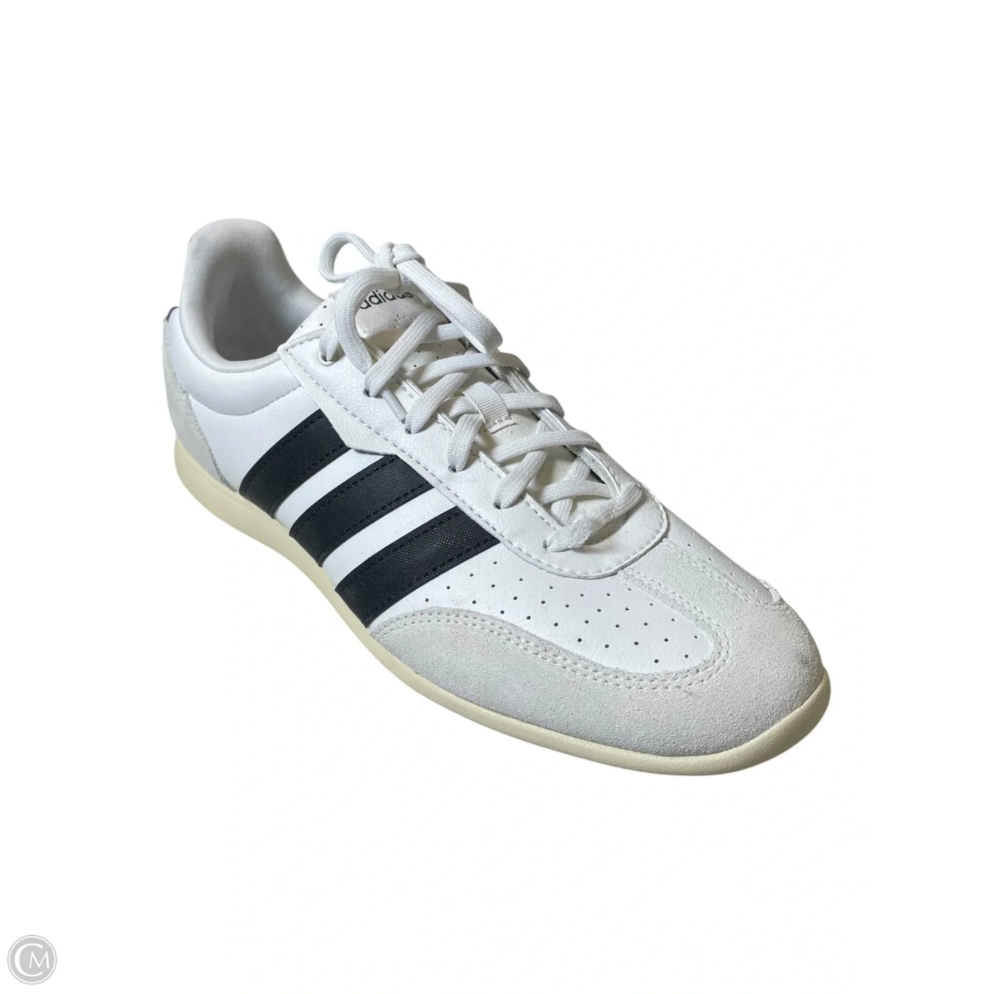 Shoes Sneakers By Adidas In Black & White, Size: 10