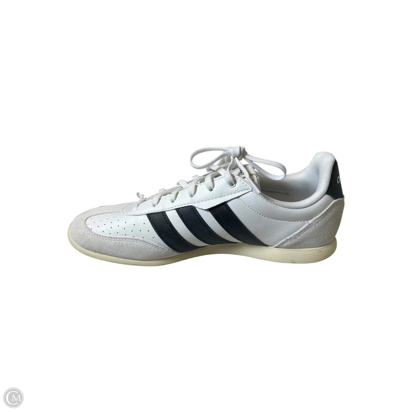 Shoes Sneakers By Adidas In Black & White, Size: 10