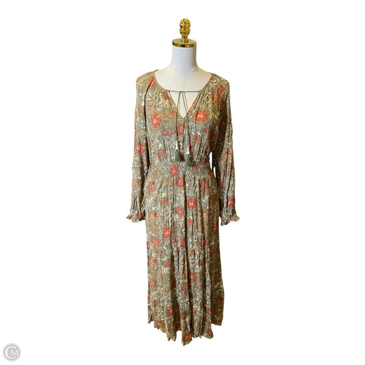 Dress Casual Maxi By Frye And Co In Multi-colored, Size: M