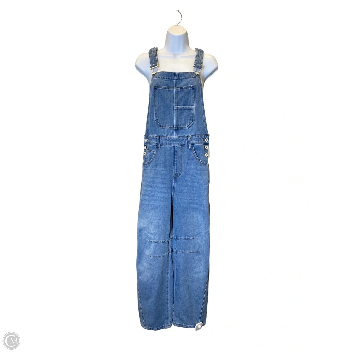 Overalls By Clothes Mentor In Blue Denim, Size: S