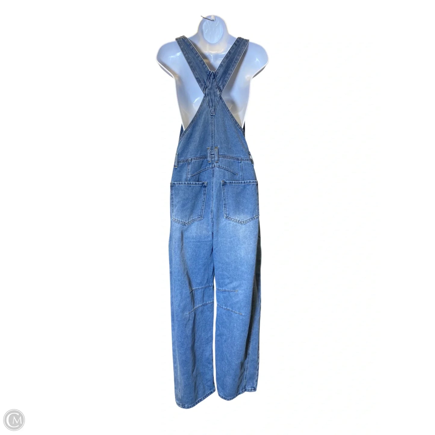 Overalls By Clothes Mentor In Blue Denim, Size: S