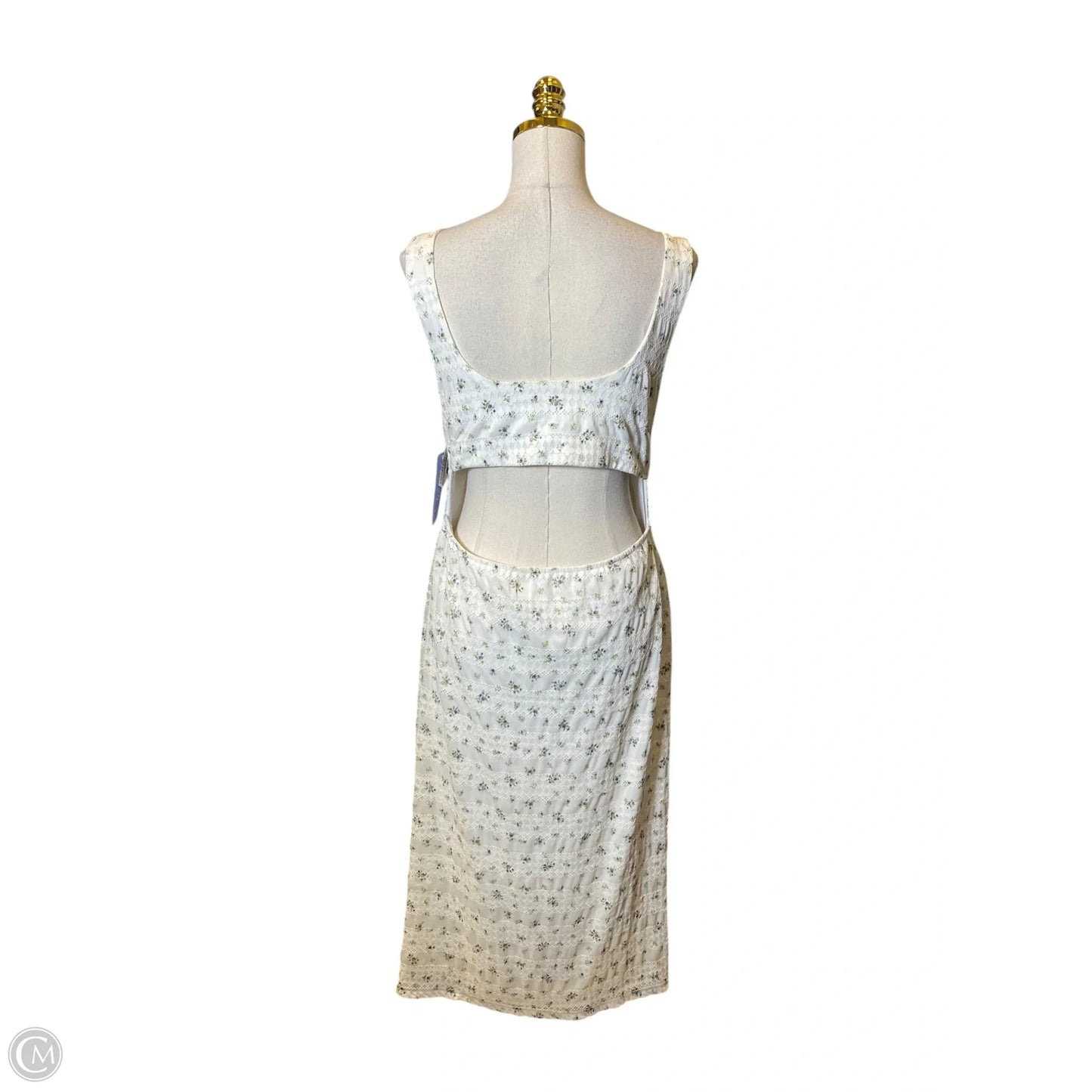 Dress Casual Midi By Aeropostale In Floral Print, Size: Xl