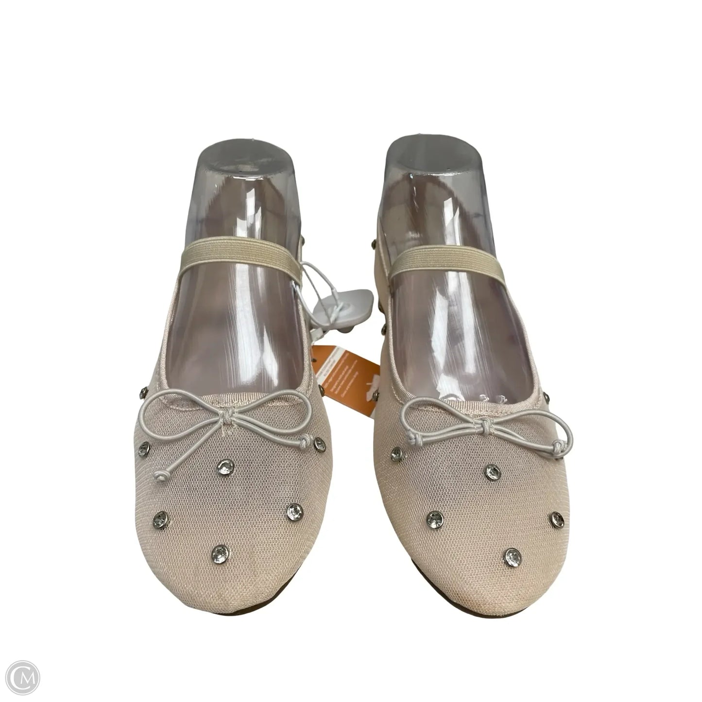 Shoes Flats By Clothes Mentor In Beige, Size: 8