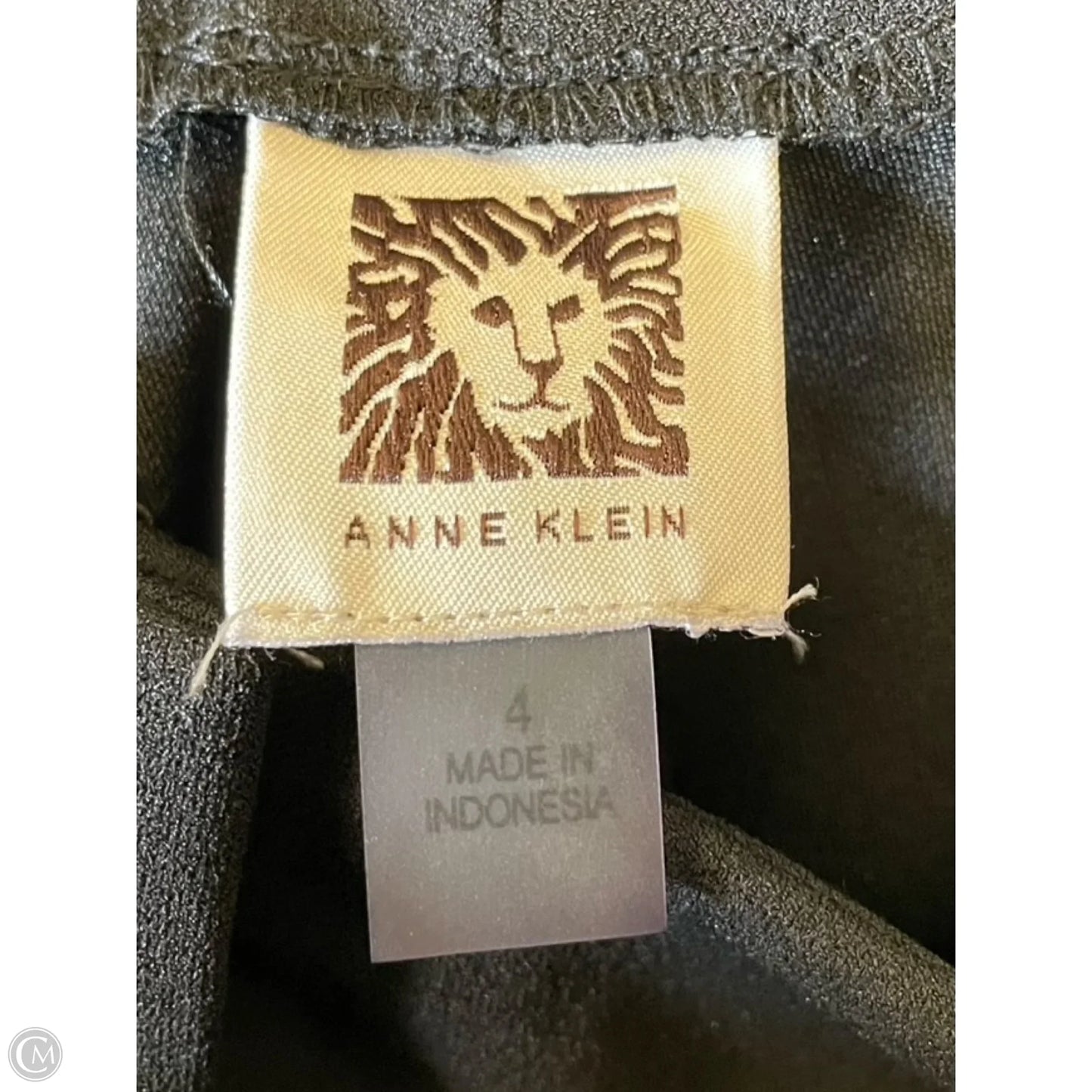Pants Dress By Anne Klein In Black, Size: 4