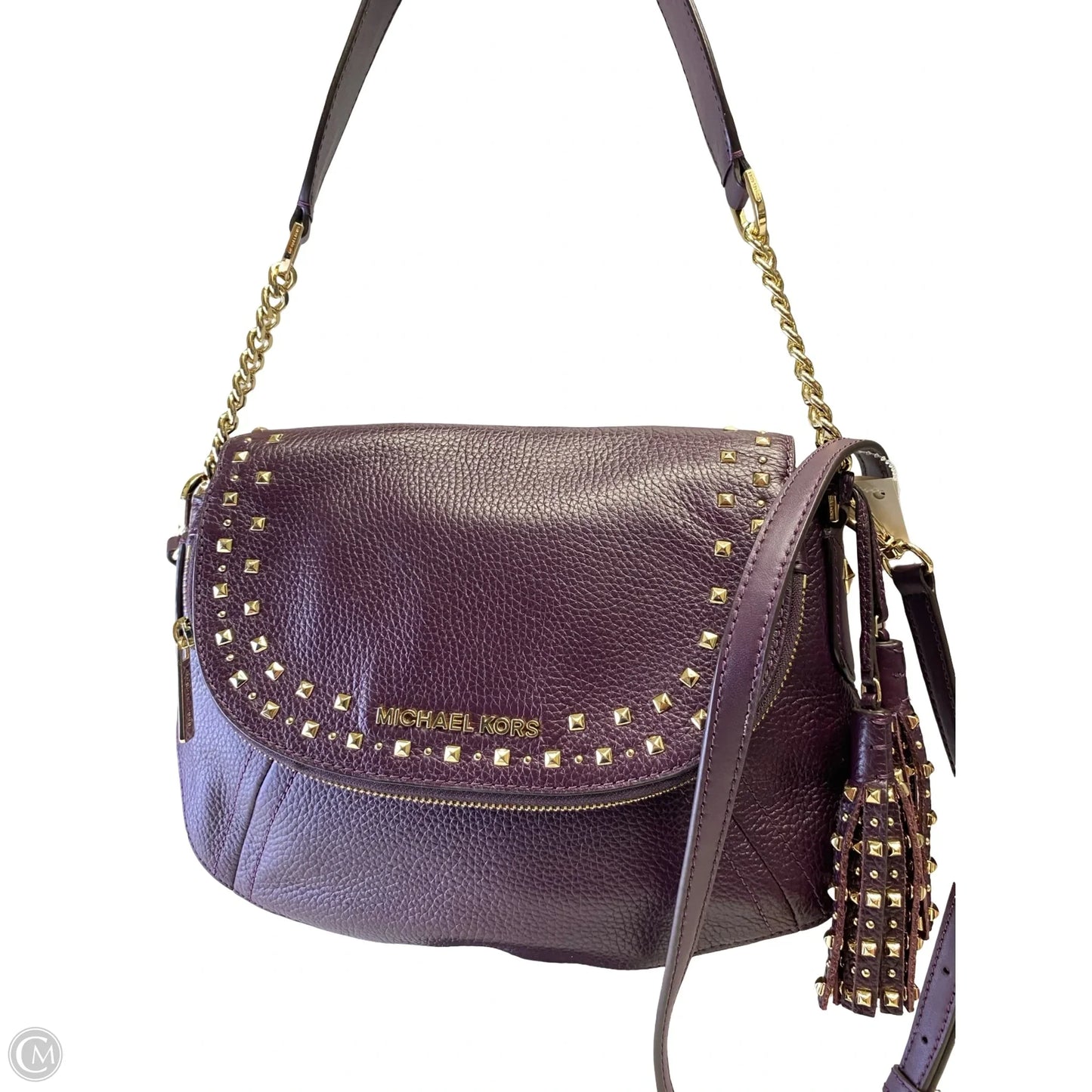 Crossbody Designer By Michael Kors, Size: Medium