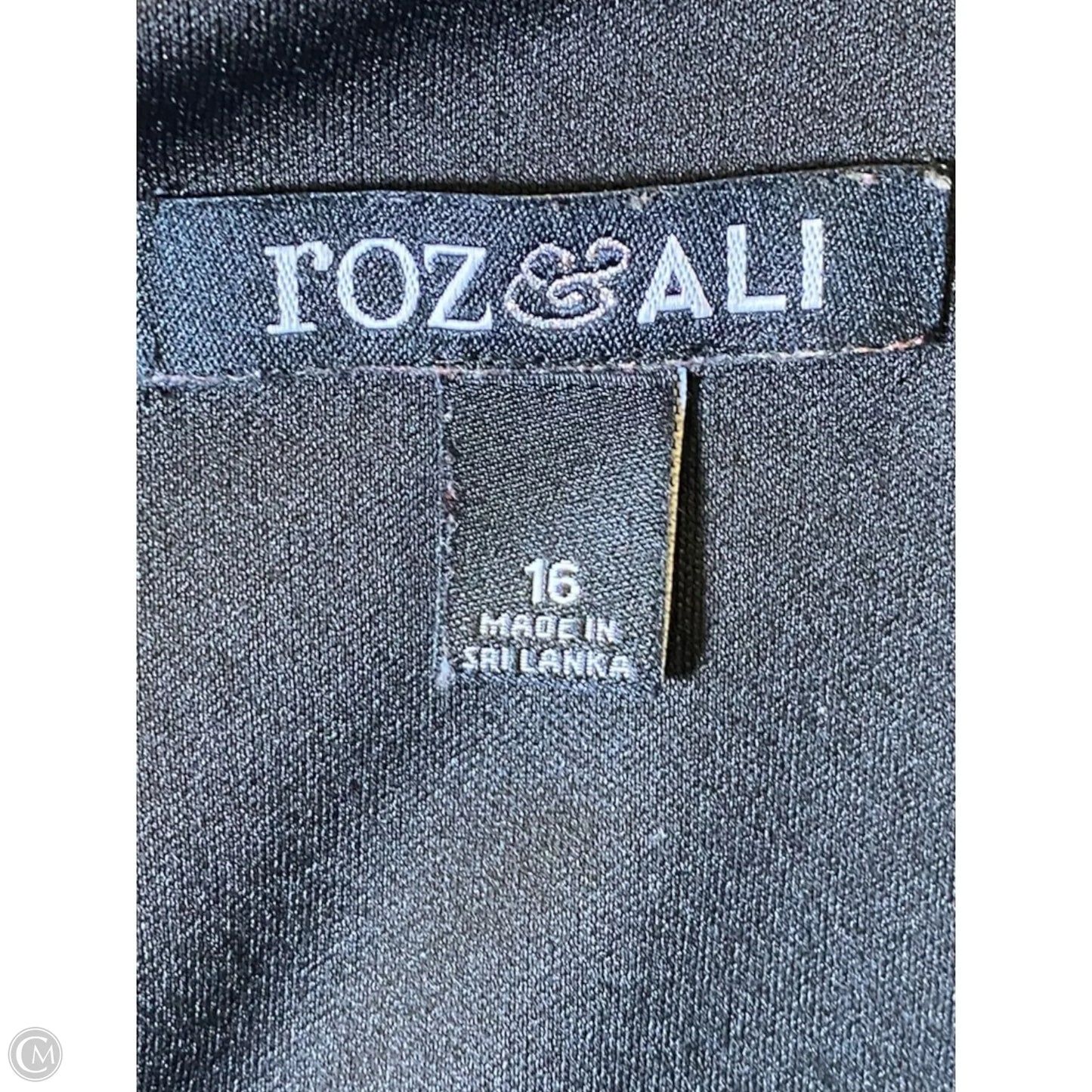 Jumpsuit By Roz And Ali In Black & White, Size: 16