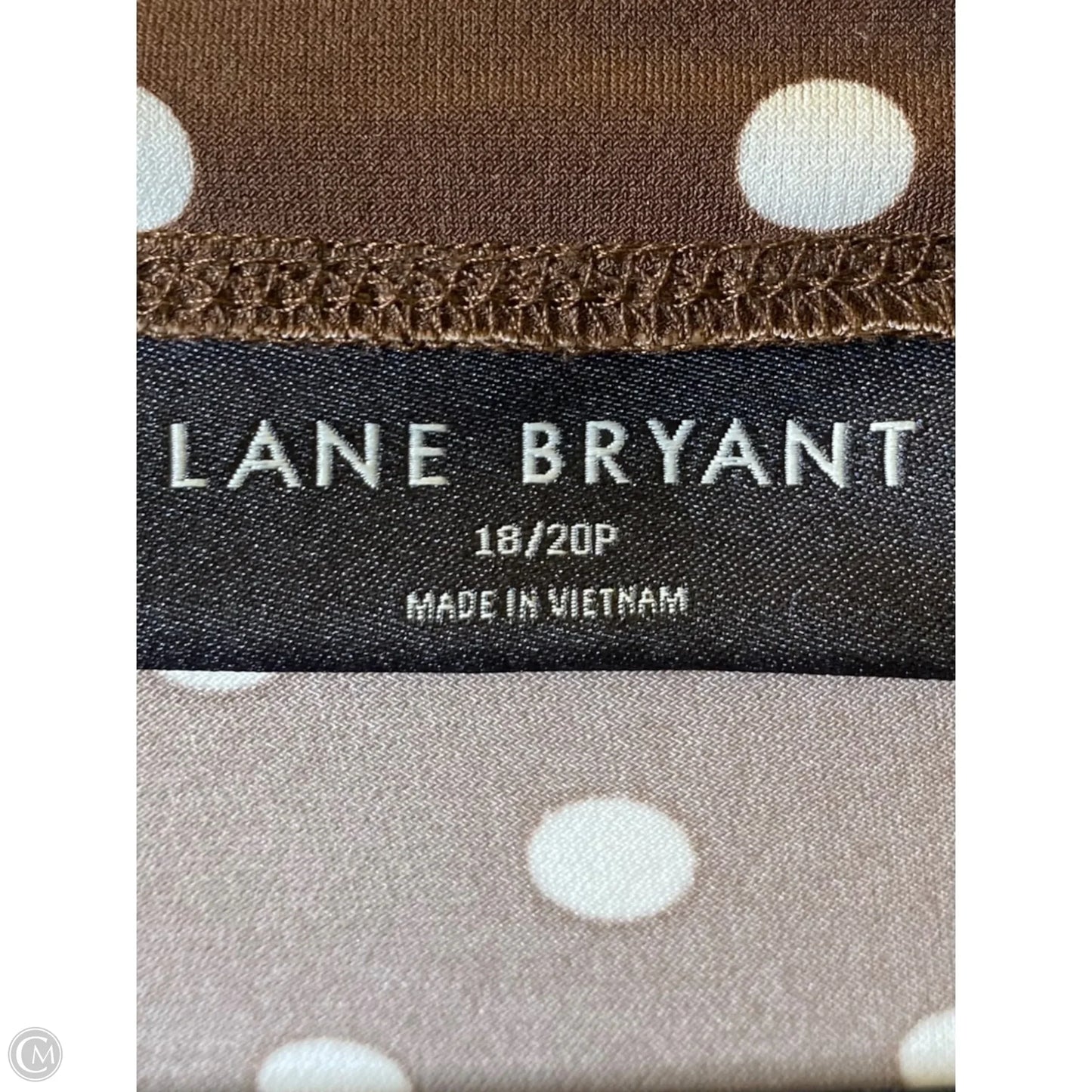 Dress Casual Maxi By Lane Bryant In Polkadot Pattern, Size: 18