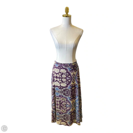 Skirt Maxi By Clothes Mentor In Multi-colored, Size: 12