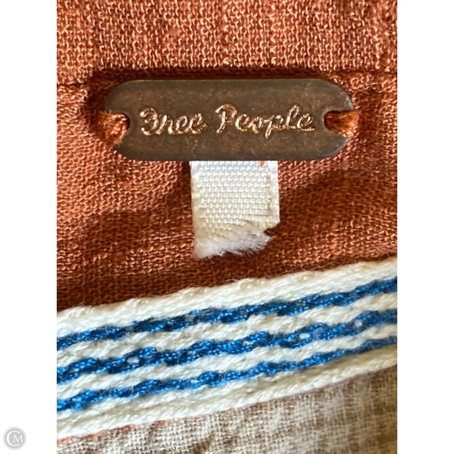 Blouse Long Sleeve By Free People In Orange, Size: 2x