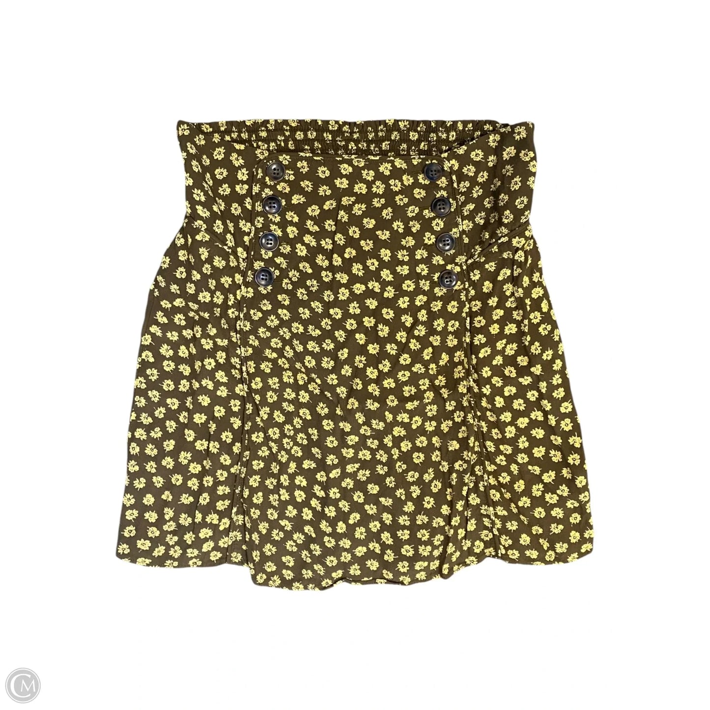 Skirt Mini & Short By Madewell In Floral Print, Size: S