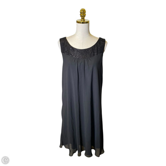 Dress Casual Midi By White House Black Market In Black, Size: 16