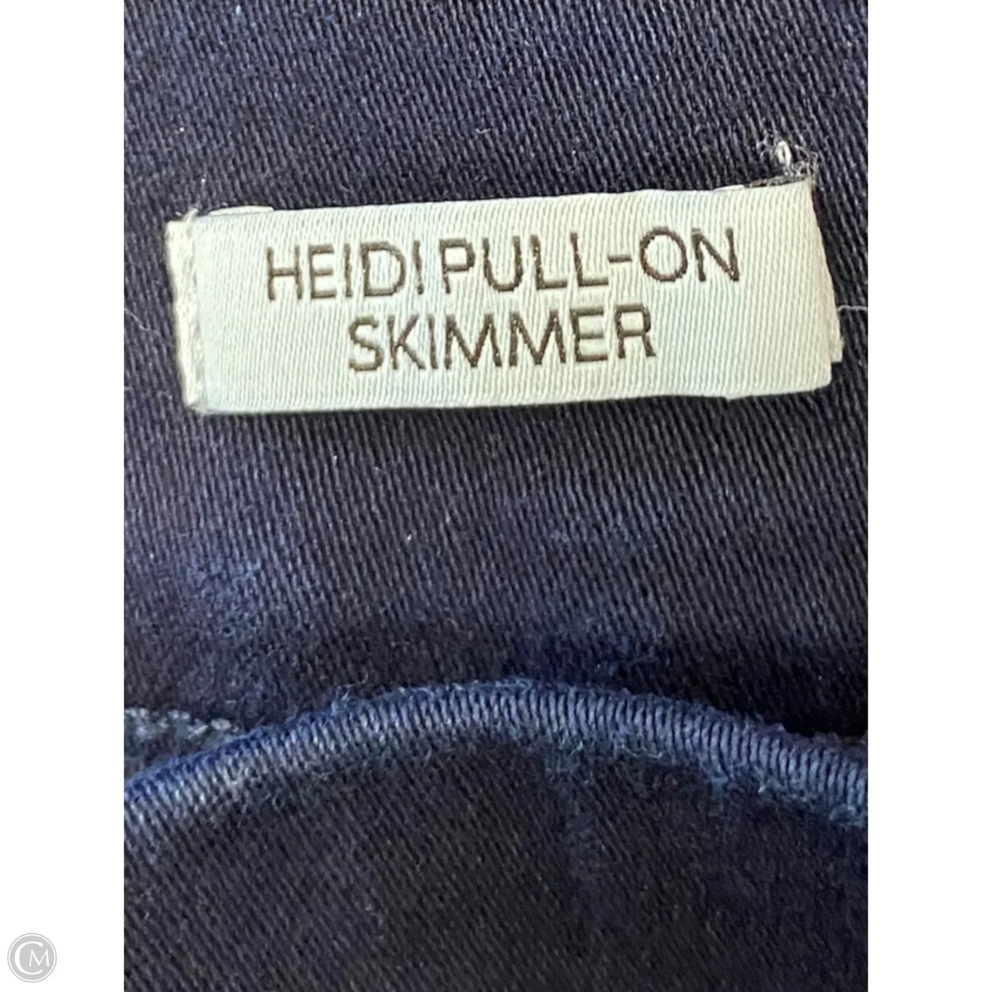 Capris By Nine West In Blue Denim, Size: 12