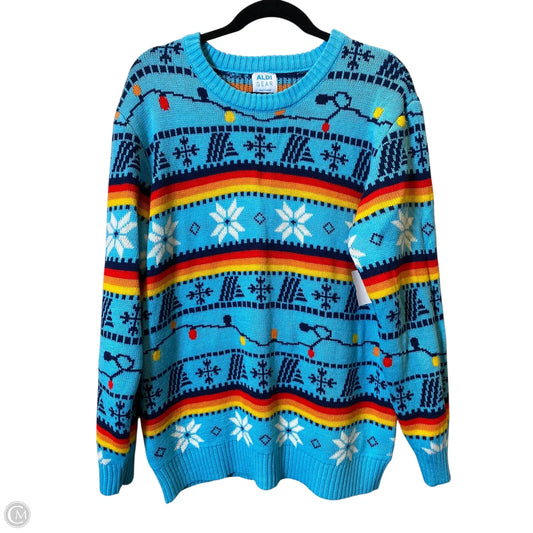 Sweater By Clothes Mentor In Multi-colored, Size: L
