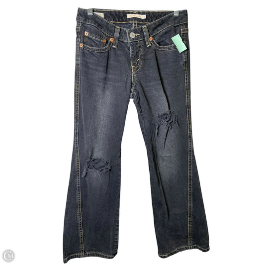 Jeans Boot Cut By Levis In Black, Size: 4