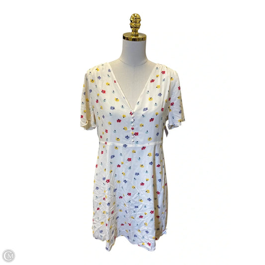 Dress Casual Short By Madewell In Floral Print, Size: 12