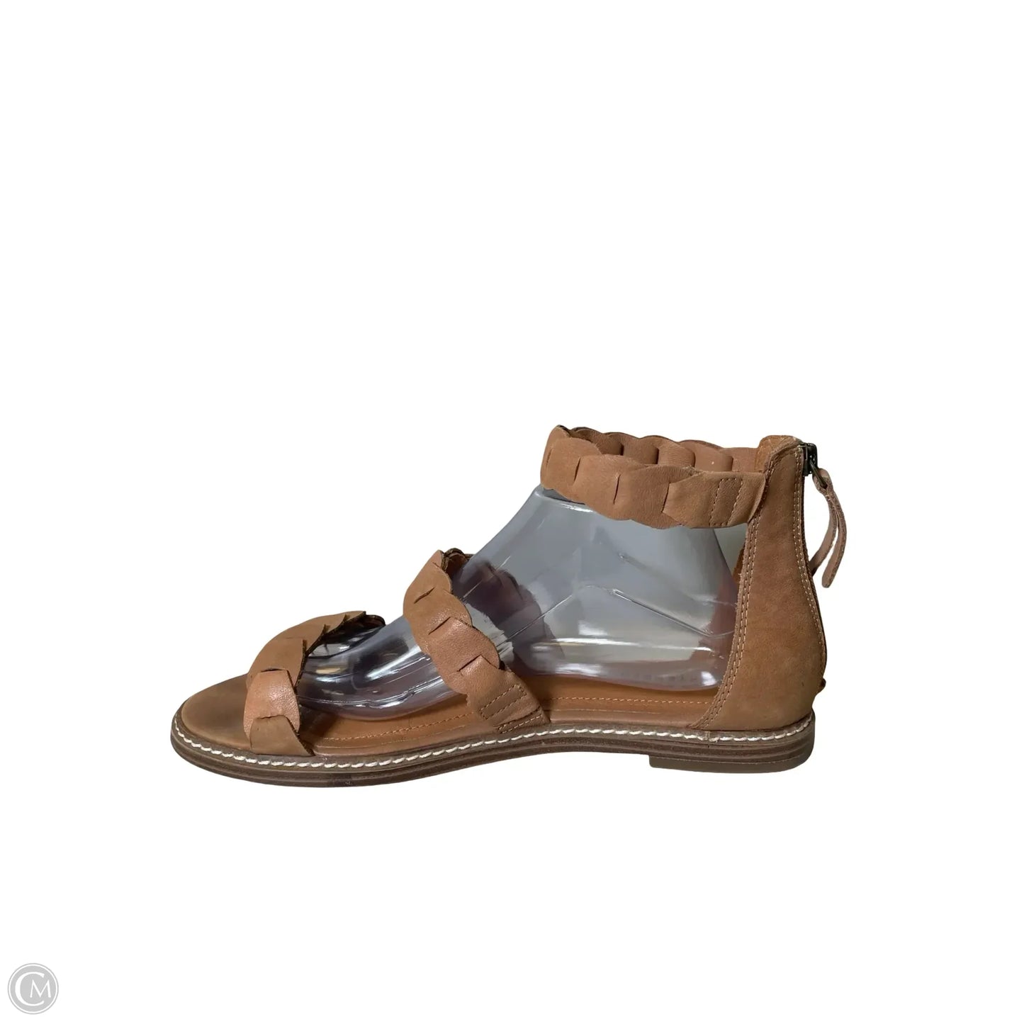 Sandals Flats By Lucky Brand In Tan, Size: 11