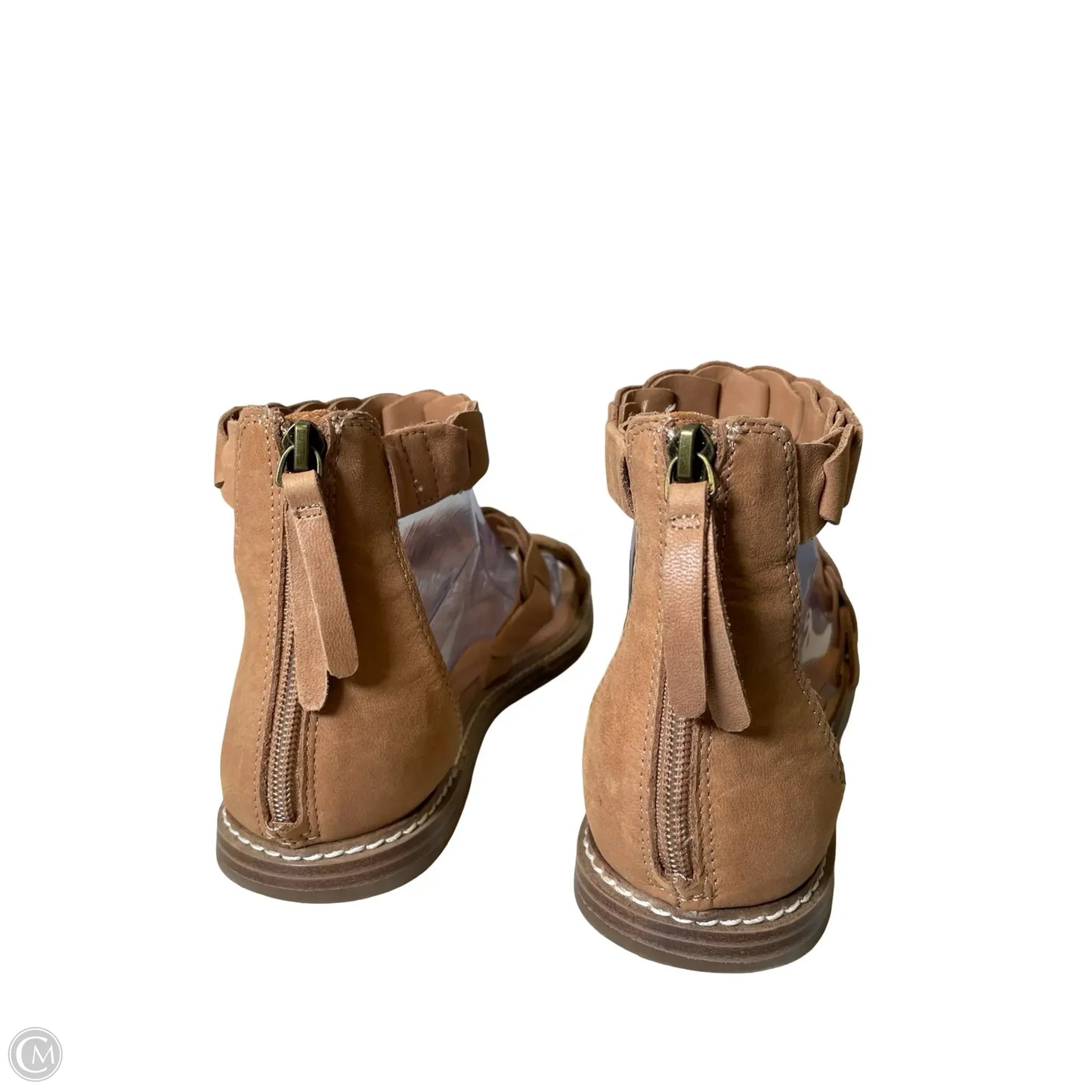 Sandals Flats By Lucky Brand In Tan, Size: 11