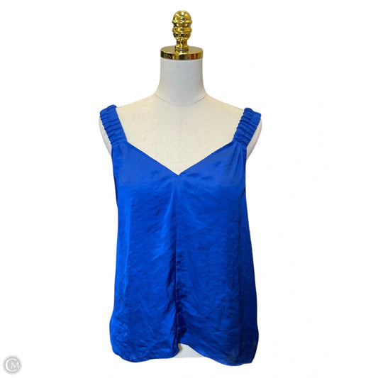 Top Short Sleeve By Dkny In Blue, Size: M