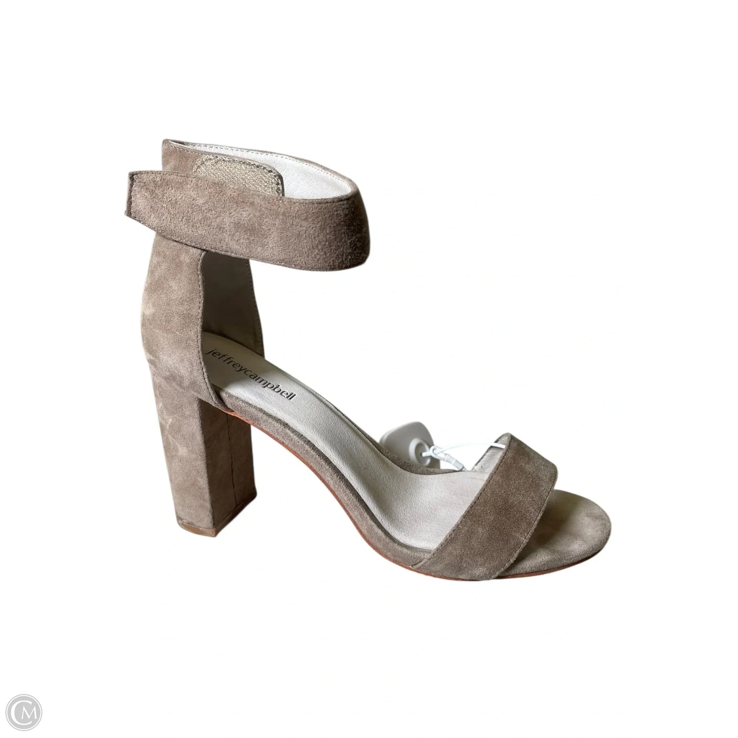 Shoes Heels Block By Jeffrey Campbell In Beige, Size: 8.5
