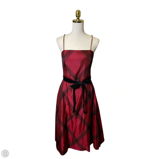 Dress Party Midi By Js Collections In Red, Size: 8