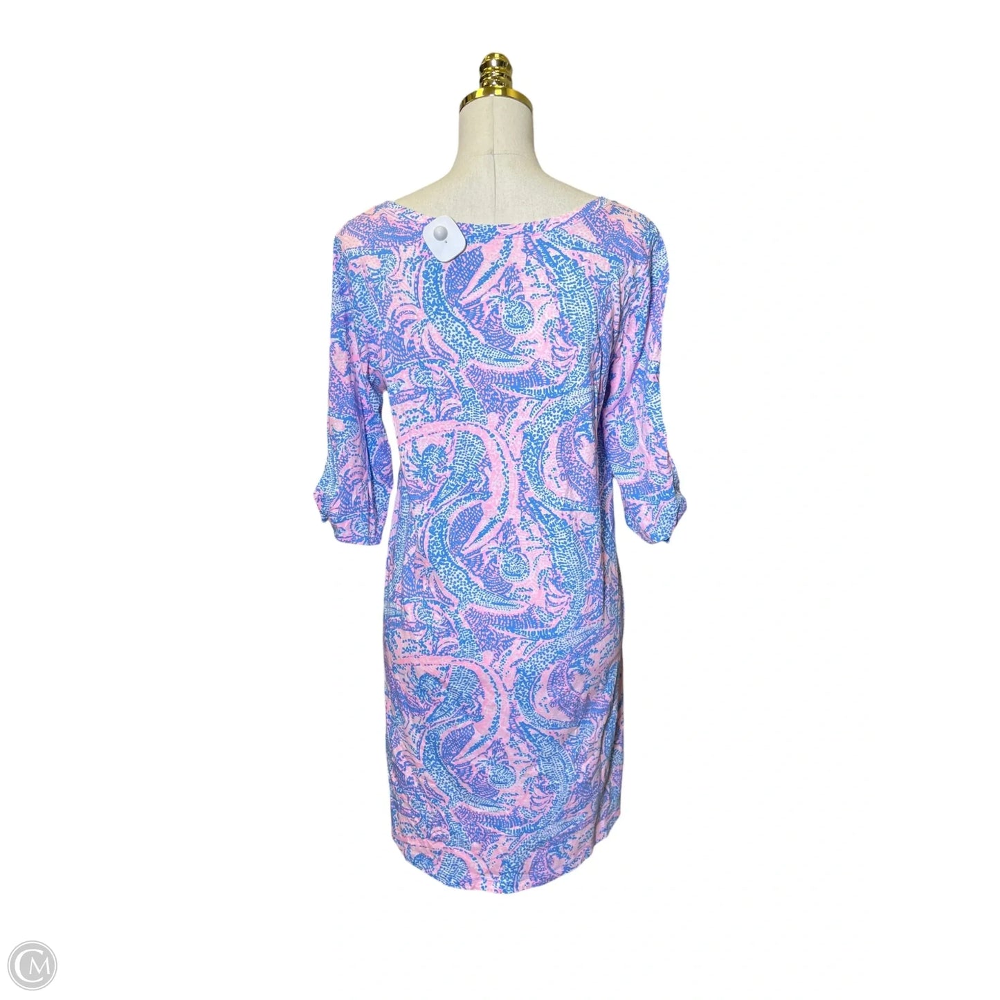 Dress Designer By Lilly Pulitzer In Blue & Pink, Size: L
