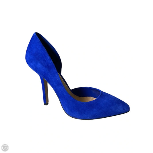 Shoes Heels Kitten By Bcbg In Blue, Size: 8