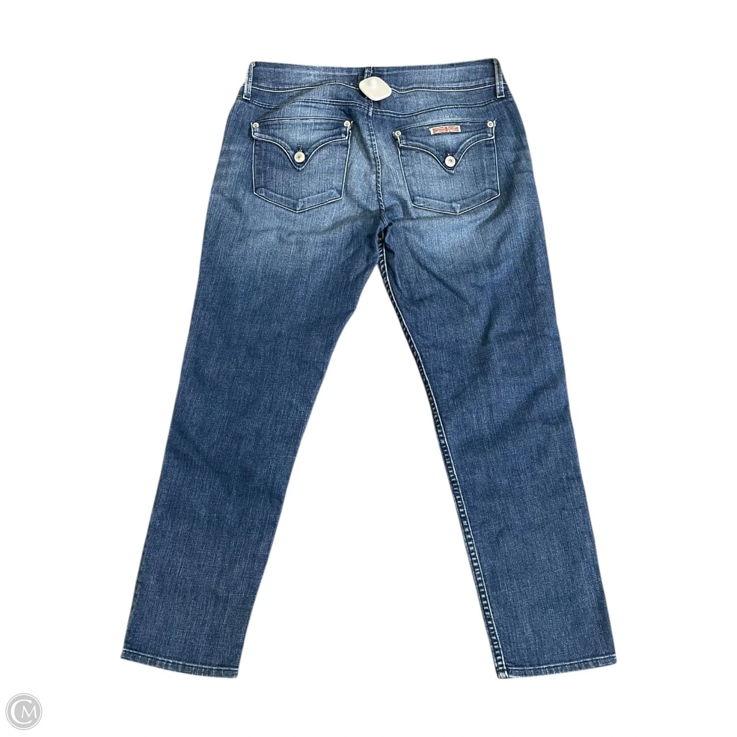 Jeans Skinny By Hudson In Blue Denim, Size: 8