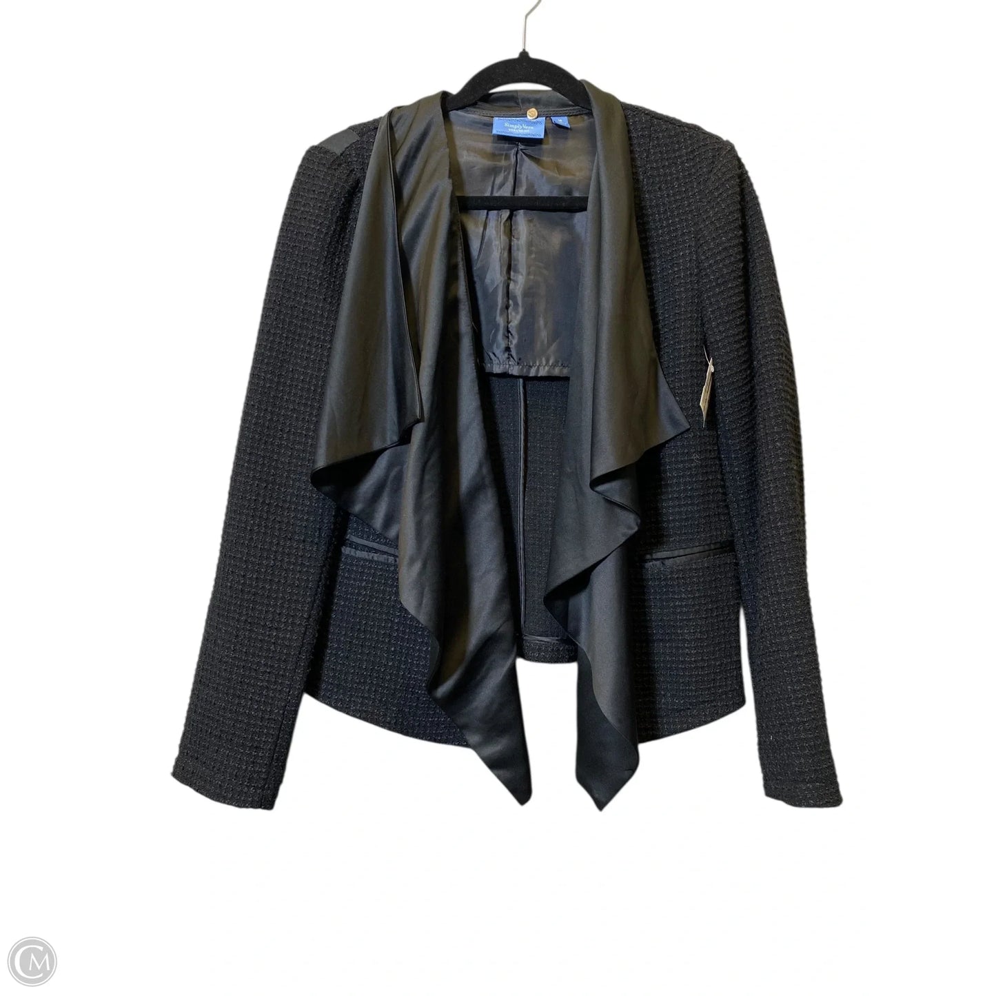 Coat Other By Simply Vera In Black, Size: M