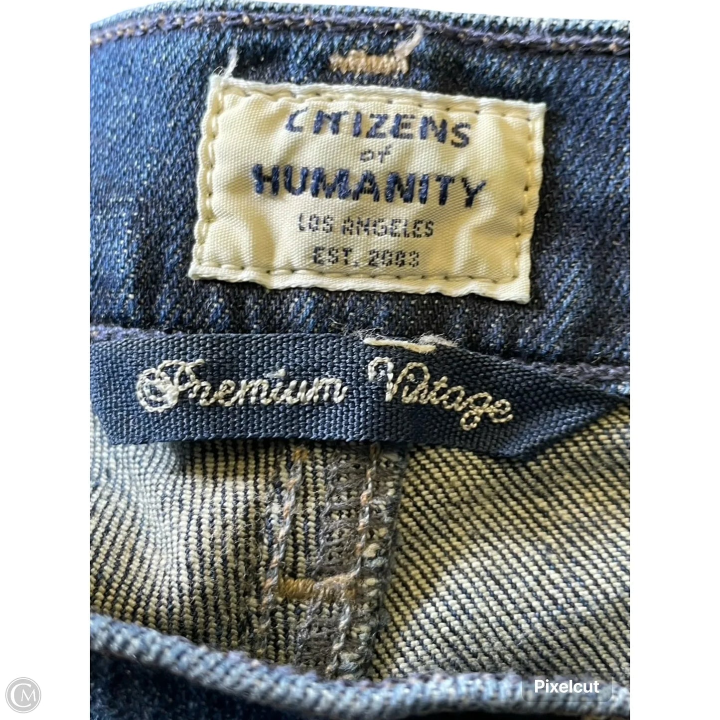 Jeans Boot Cut By Citizens Of Humanity In Blue Denim, Size: 4