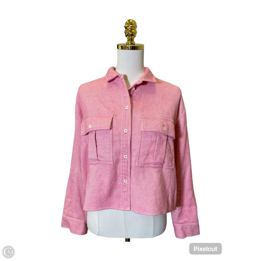 Jacket Other By Madewell In Pink, Size: S