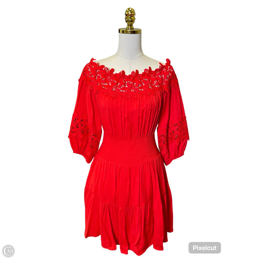 Dress Casual Midi By Gianni Bini In Red, Size: S