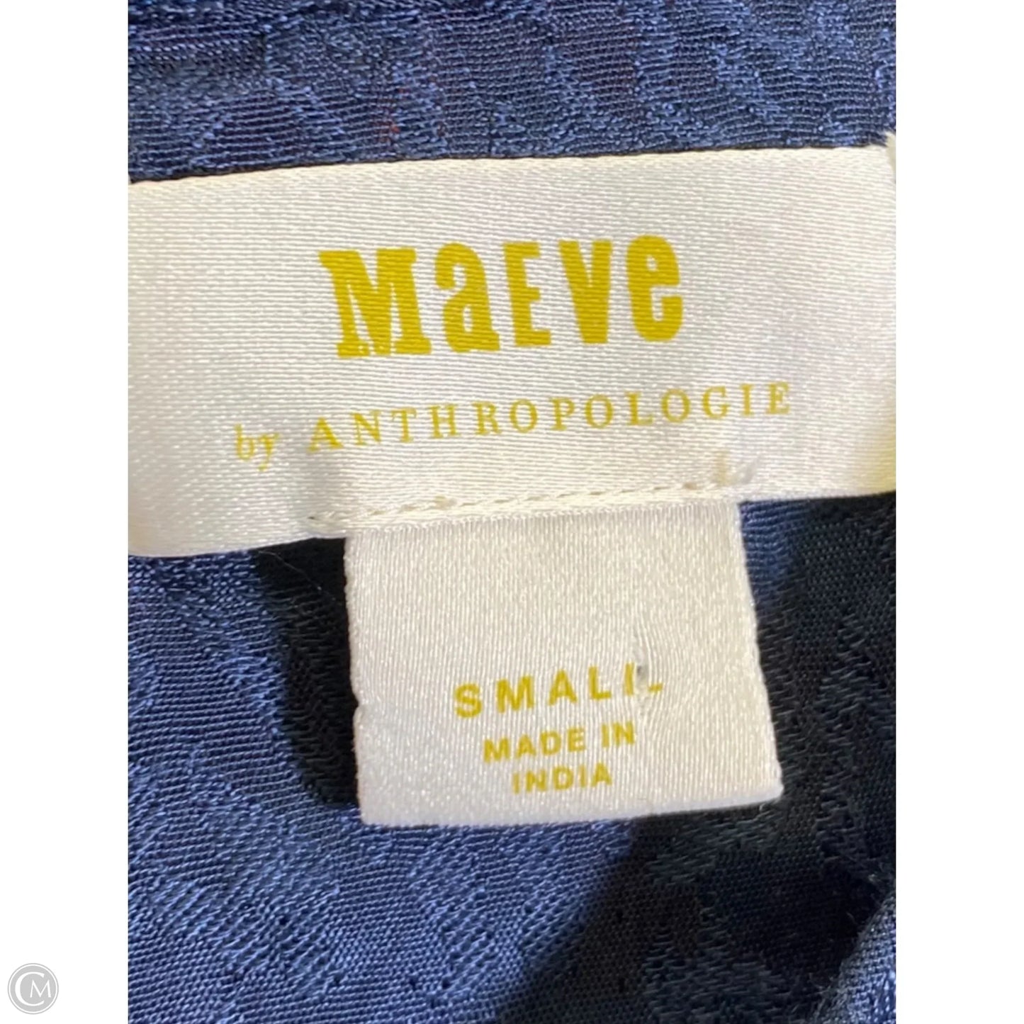 Dress Casual Maxi By Maeve In Blue, Size: S