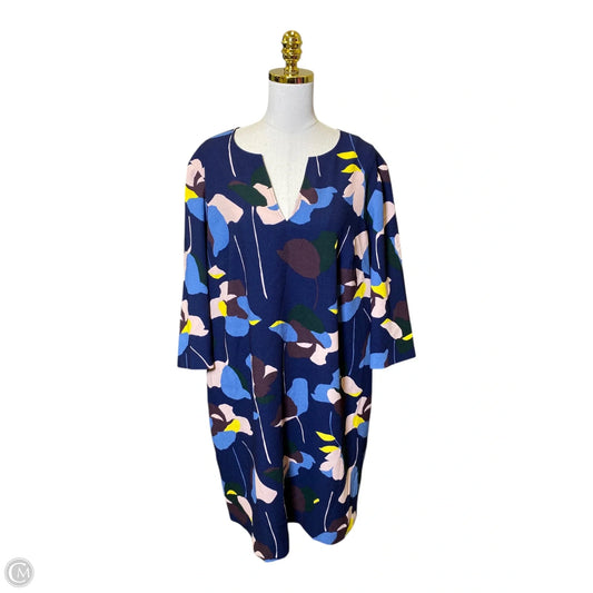 Dress Casual Midi By Boden In Multi-colored, Size: Xl