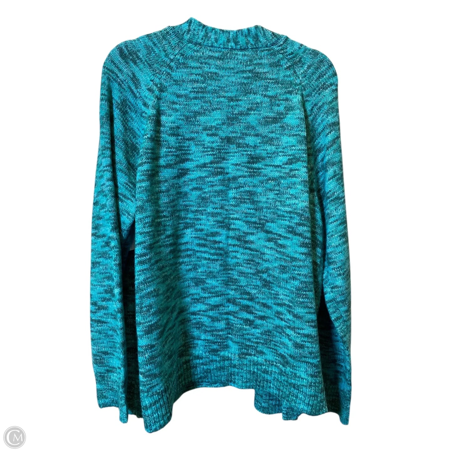 Cardigan By Lane Bryant In Aqua, Size: 2X