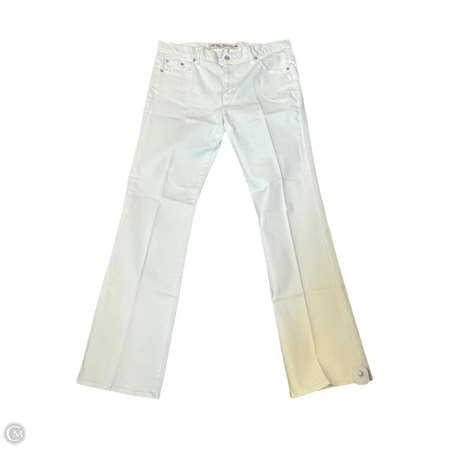 Jeans Boot Cut By Gap In White, Size: 12