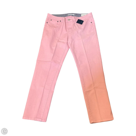 Jeans Straight By Gap In Pink, Size: 12
