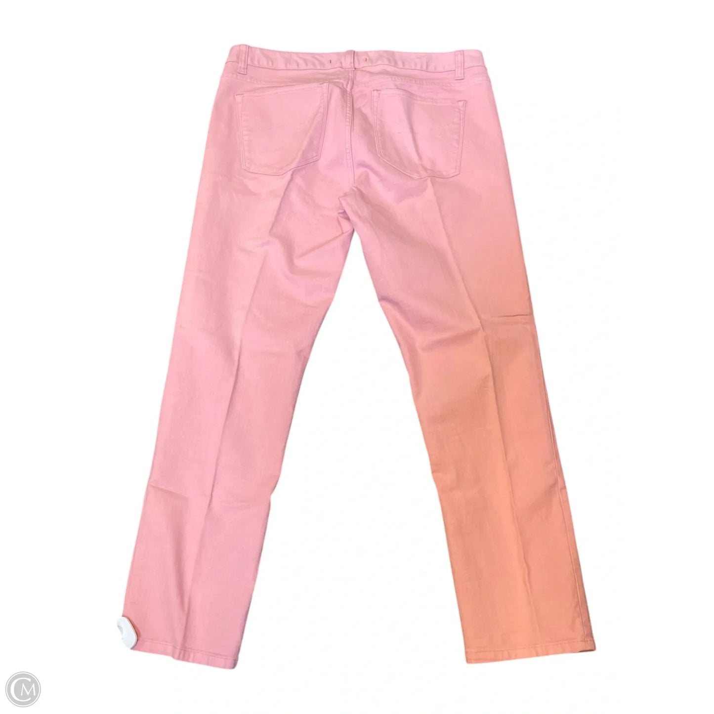 Jeans Straight By Gap In Pink, Size: 12