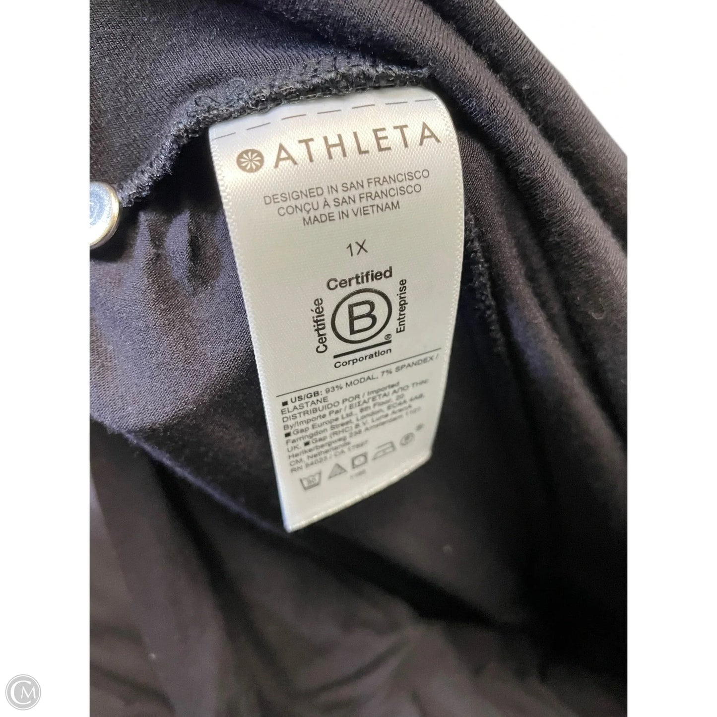 Athletic Pants By Athleta In Black, Size: 1x