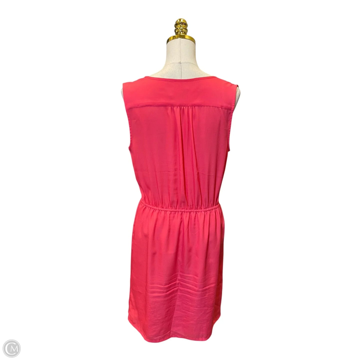 Dress Casual Midi By Loft In Pink, Size: S