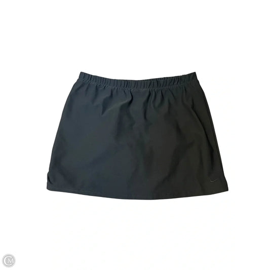 Athletic Skort By Nike In Black, Size: M