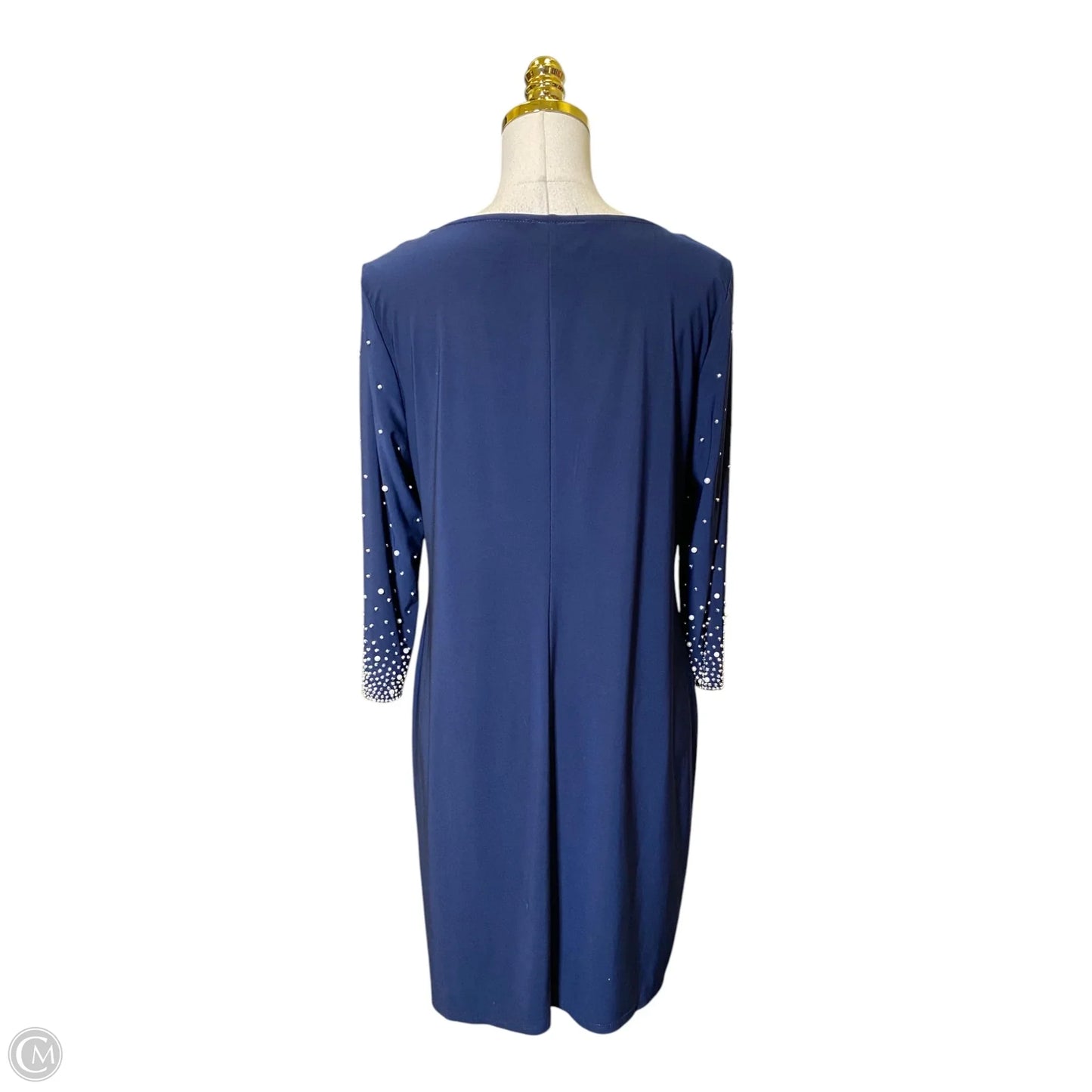 Dress Casual Midi By Msk In Navy, Size: L