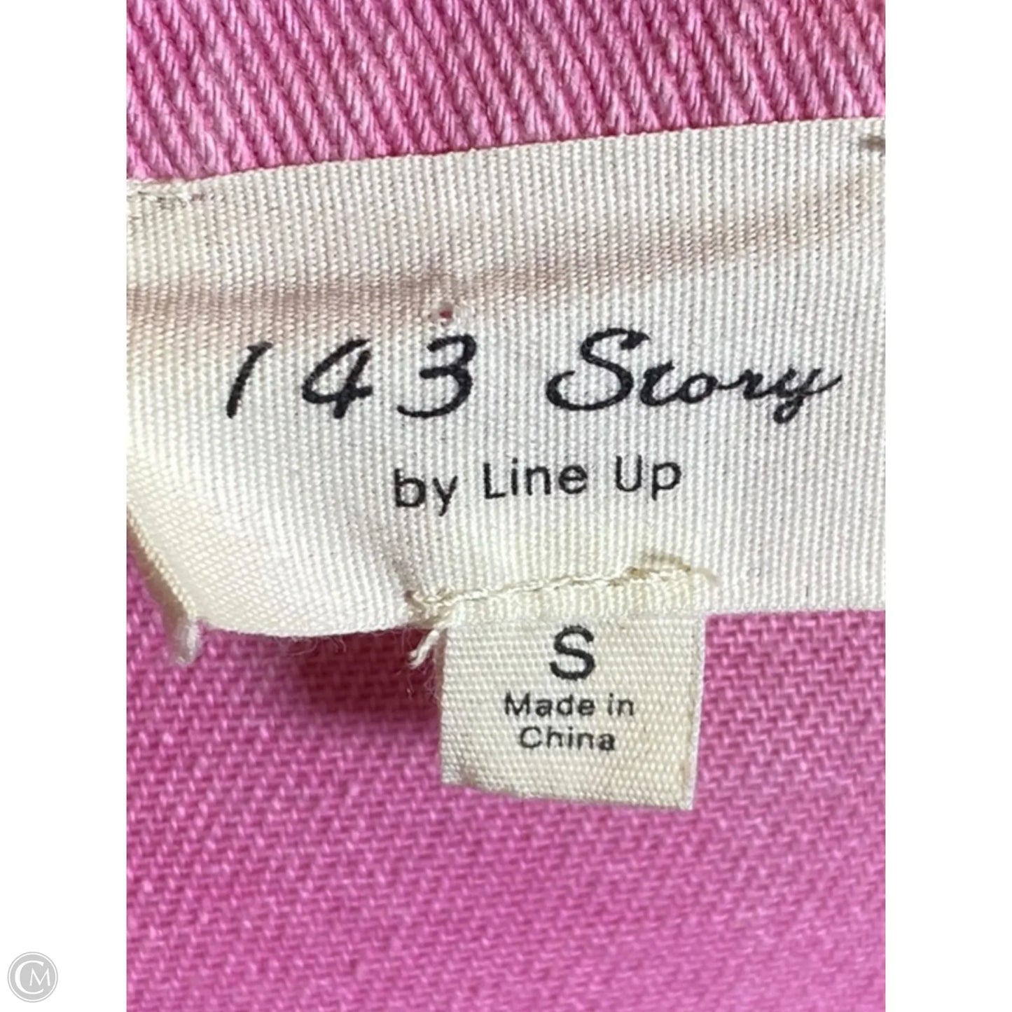 Jacket Denim By 143 Story In Pink, Size: S