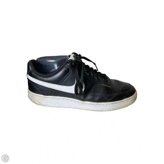 Shoes Sneakers By Nike In Black & White, Size: 8.5