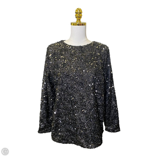 Top Long Sleeve By Clothes Mentor In Black, Size: Xl