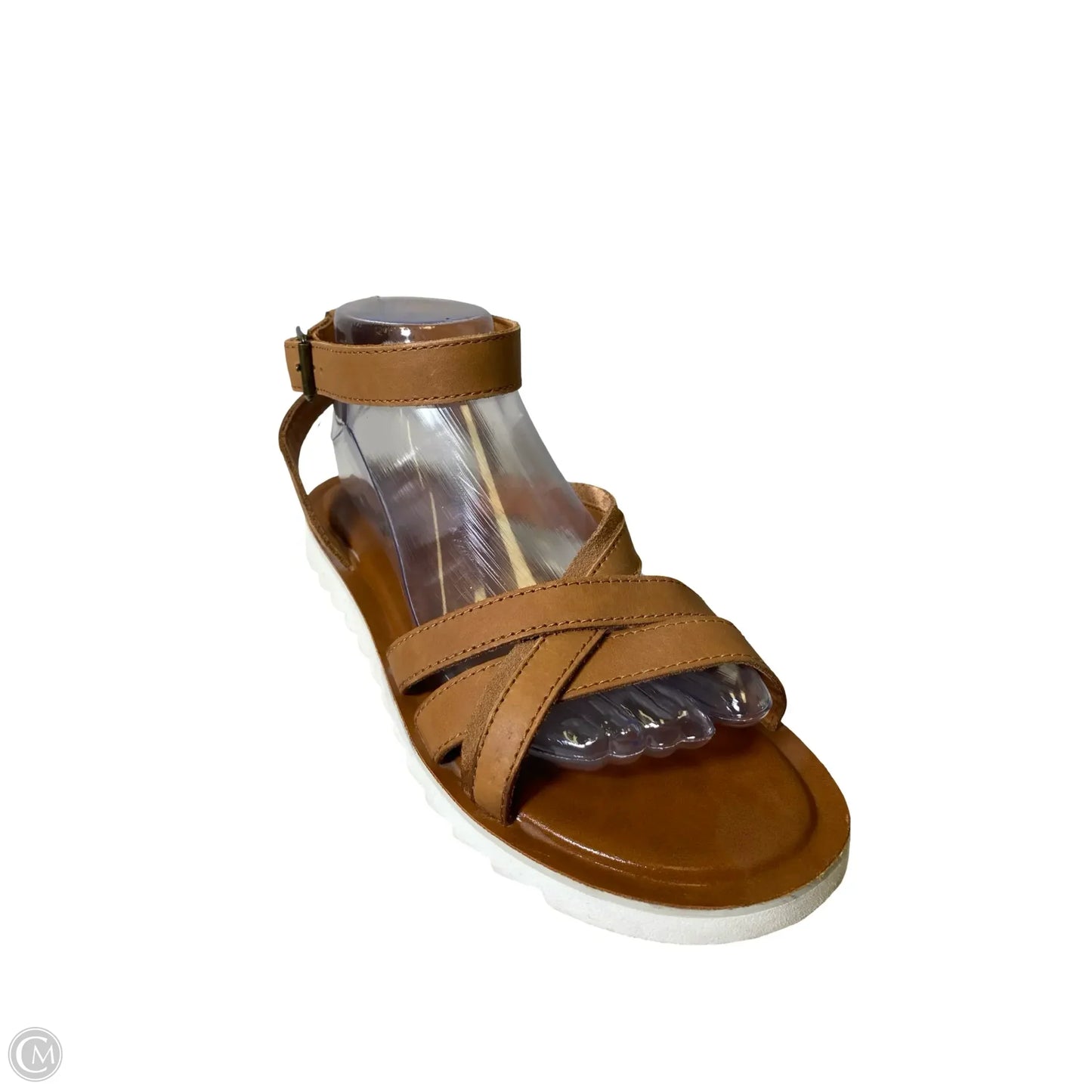 Sandals Flats By Toms In Brown, Size: 8