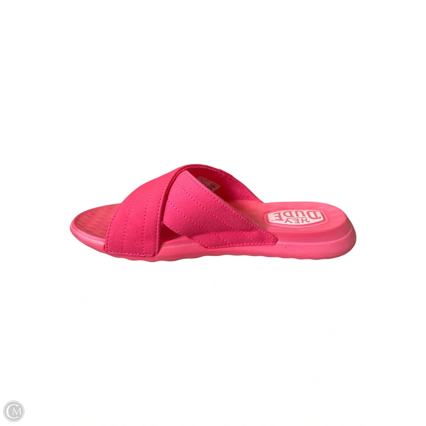 Shoes Flats By Hey Dude In Pink, Size: 6